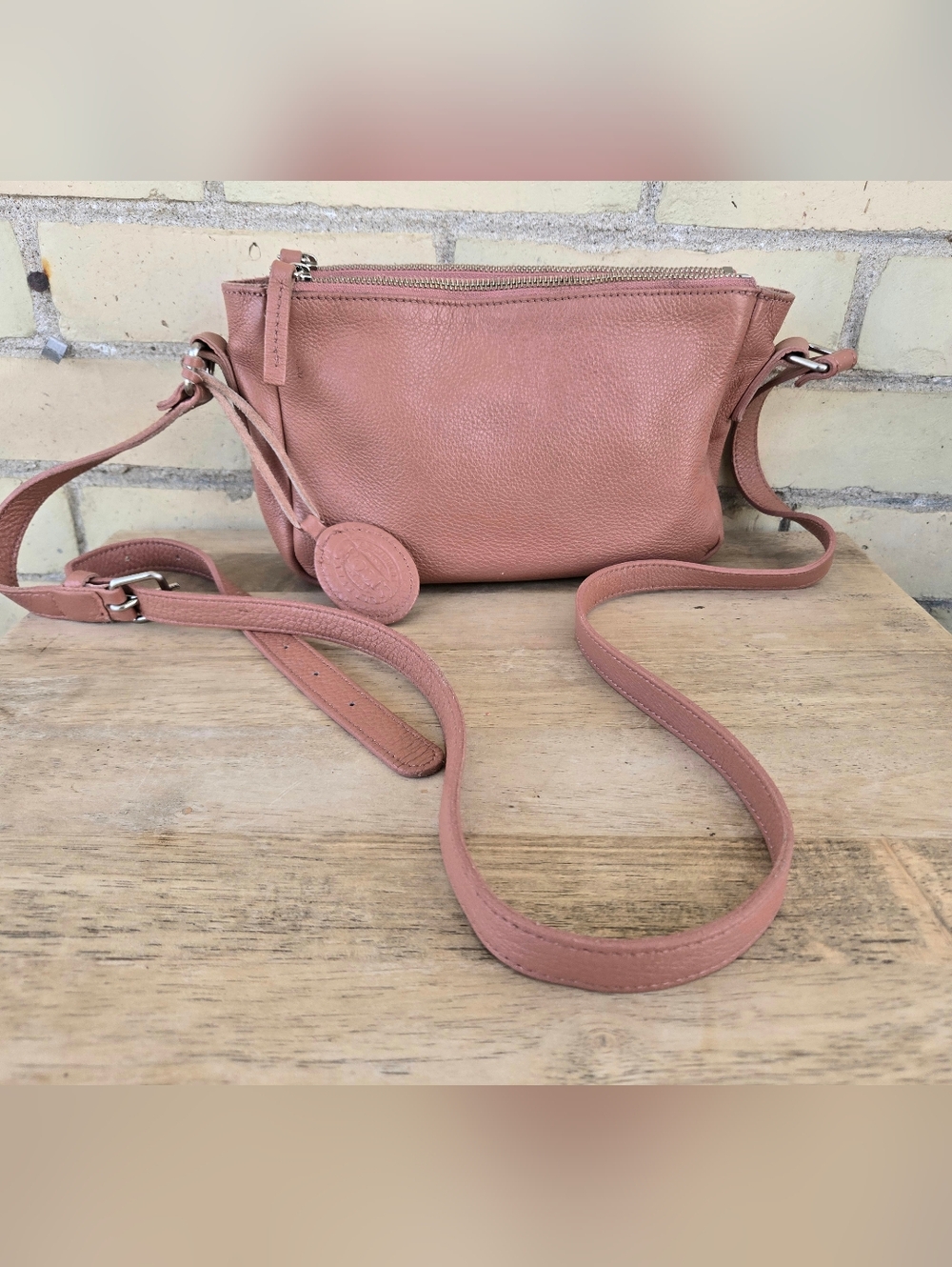 Roots Pink Crossbody